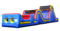 62' Dual Slide Obstacle Course 62' Dual Slide Obstacle Course