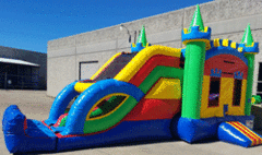 Colorful Double Slide Castle Combo Colorful Double Slide Castle Combo