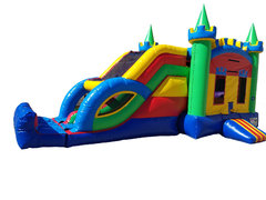 Colorful Double Slide Castle Colorful Double Slide Castle